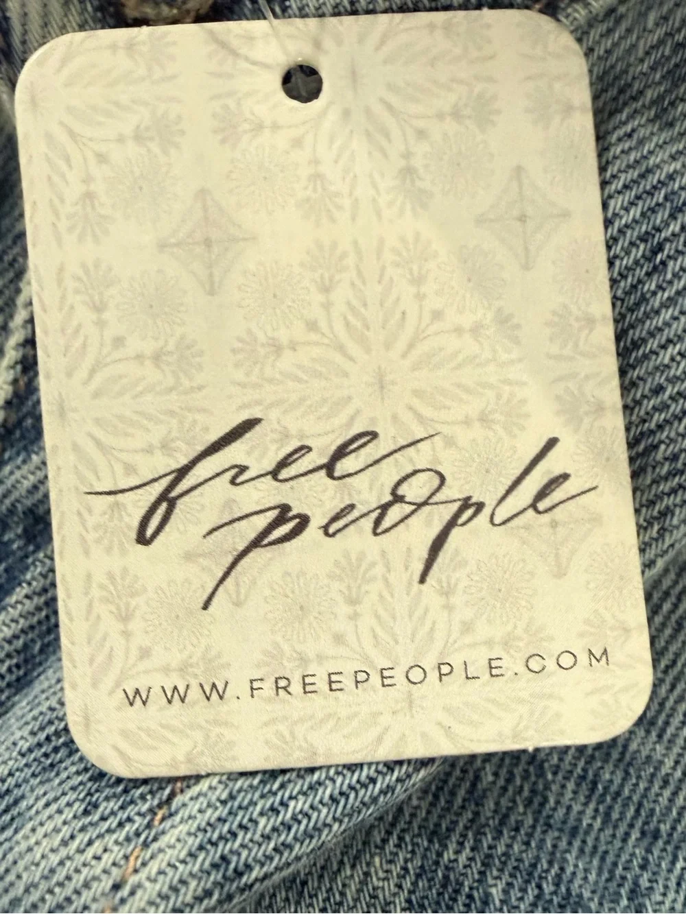 NWT Free People We The Free Marci Cuffed Denim Shortall Romper Size S